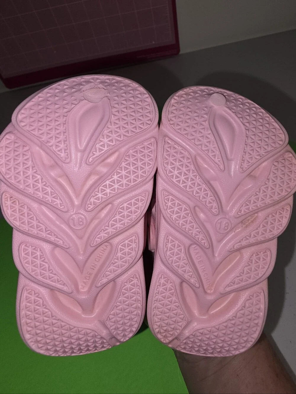 Kids Lightweight Pink Garden Clog with Adjustable Heel Strap